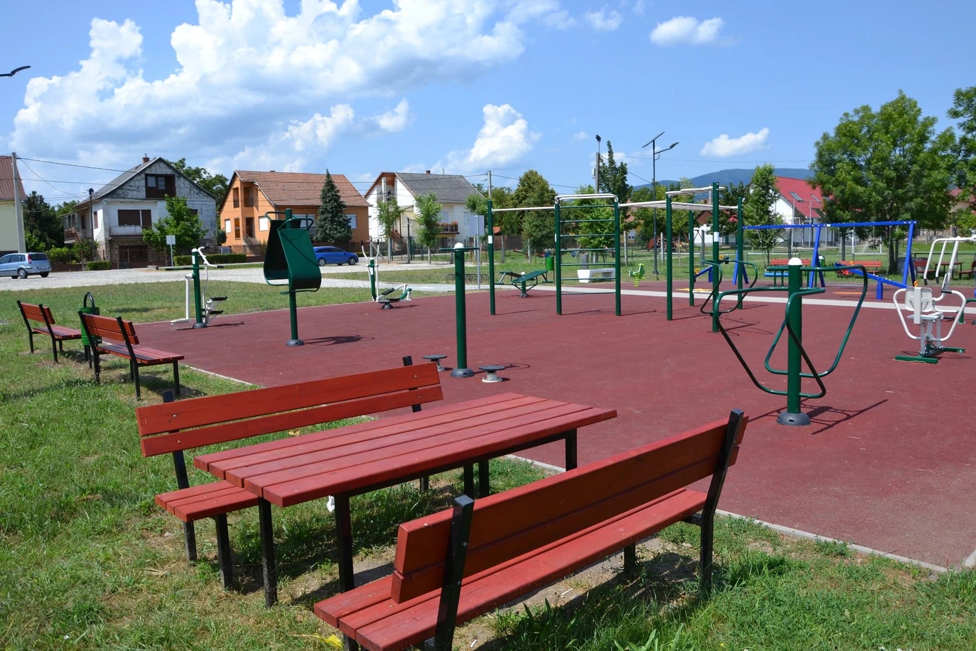 Komplex kültéri fitneszpark – Domoszló