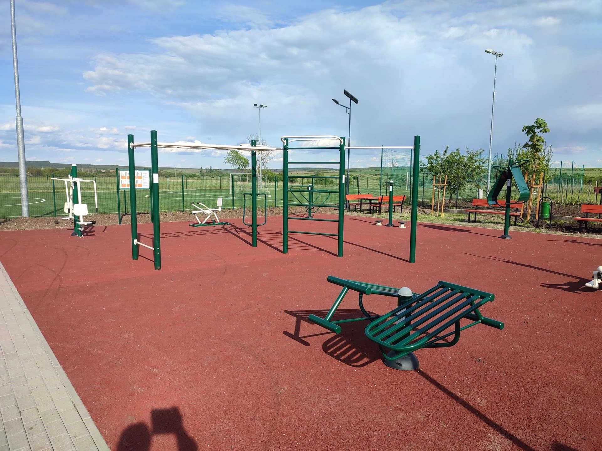 Kültéri fitneszpark – Domoszló